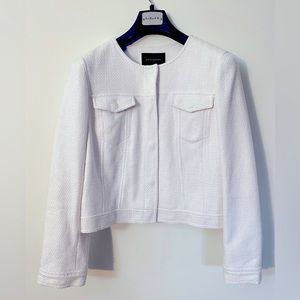 Elegant Banana Republic White Jacket. Size 14, wears more like medium.